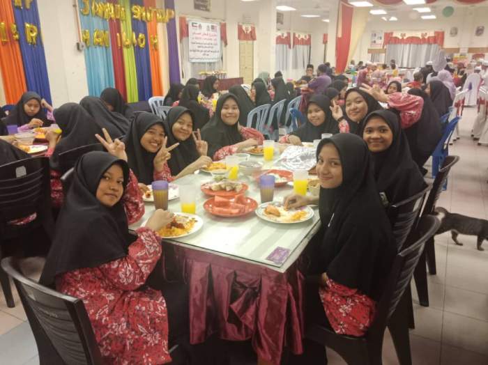 Iftar at SMU Amalin Putri 2019